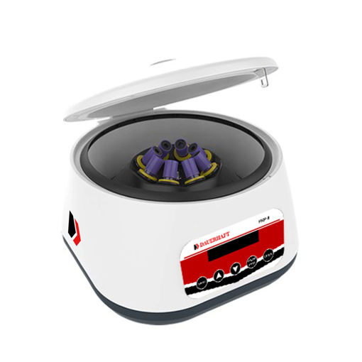 Centrífuga de mesa con rotor angular para 8 tubos PRP-8