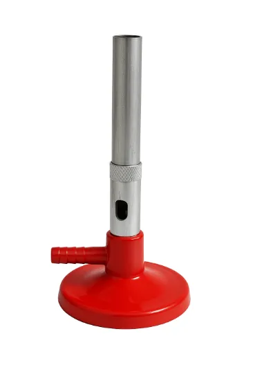 Mechero Bunsen liviano, con regulación de aire