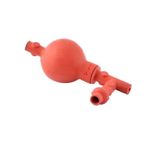 Pera de caucho natural universal hasta 50ml rojo