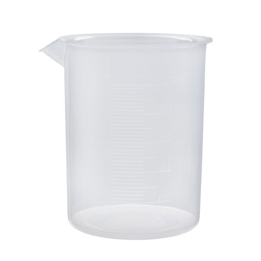 Vaso de precipitado de polipropileno graduado