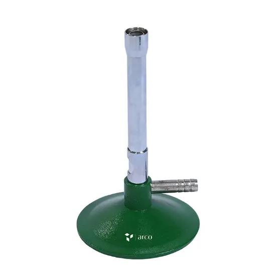 Mechero Bunsen pesado con regulación de aire