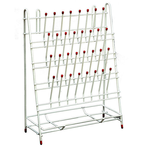 Escurridor de mesada 50 x 50 cm con 50 clavijas