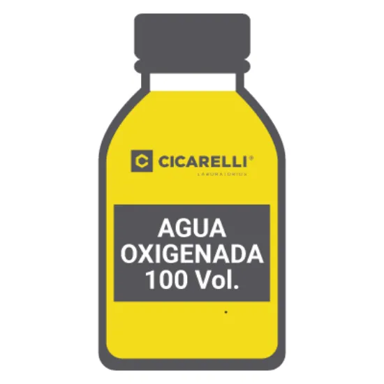 Agua Oxigenada 100 Vol. (Sol.Al 30%) Pro-Análisis X 1000ml CAS 7722-84-1