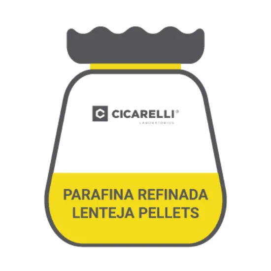 Parafina Refinada Lenteja (Pellets) P.F. 56-58º C X 1Kg. CAS 8002-74-2