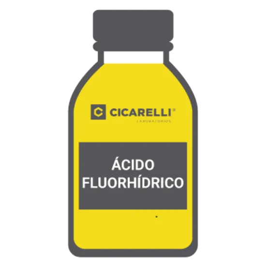 Acido Fluorhidrico 50% Pro-Análisis x 1000ml CAS 7664-39-3