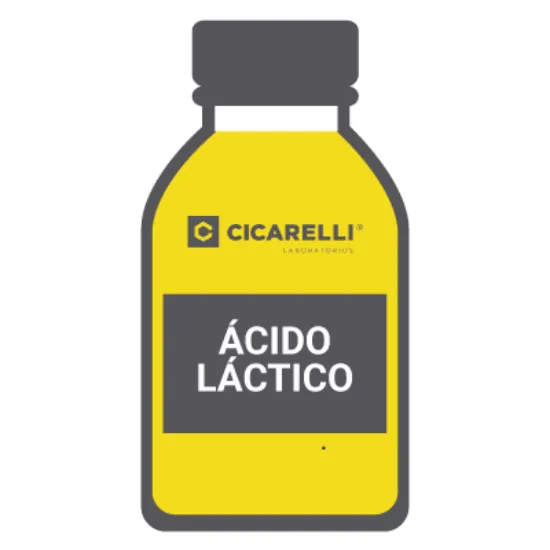 Acido Lactico (L) 85-90% Pro-Análisis (ACS) x 1000ml CAS 79-33-4