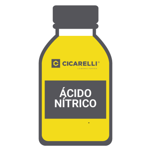Acido Nitrico 65% P/P Grado Metalúrgico x 1000ml CAS 7697-37-2