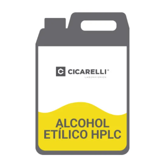 Alcohol Etilico HPLC (Cod. 111HPLC200CS4L) x 4 Litros CAS 64-17-5