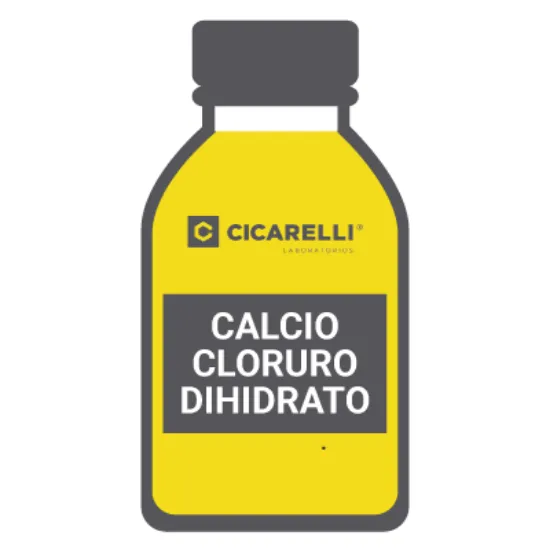 Calcio Cloruro Dihidrato Pro-Análisis x 1Kg. CAS 10035-04-8