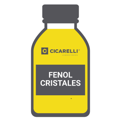Fenol Cristales Reactivo Químico x 1Kg. CAS 108-95-2