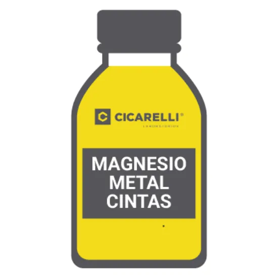 Magnesio Metal Cintas Reactivo Químico x 5Gr. CAS 7439-95-4