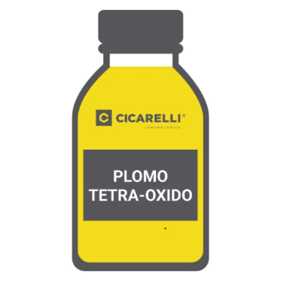 Plomo Tetra-Oxido Pro-Análisis x 1Kg. CAS 1314-41-6