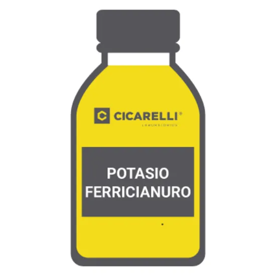 Potasio Ferricianuro Pro-Análisis (ACS) x 100Gr. CAS 13746-66-2