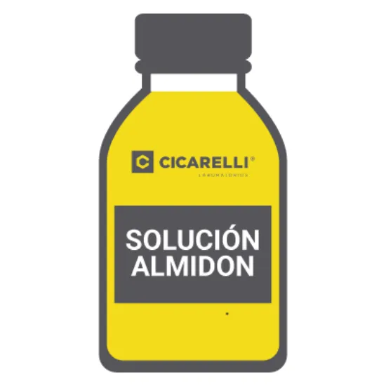 Solución Almidon 1% Estabilizada x 1000ml CAS 9005-84-9
