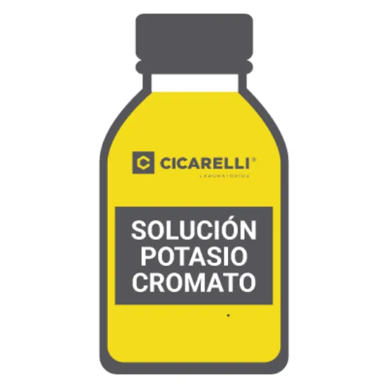 Solución Potasio Cromato 5% Pro-Análisis x 1000ml CAS 7789-00-6
