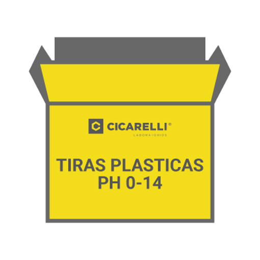 Tiras Plasticas Ph 0-14 (Graduacion 1,0) x 100U.