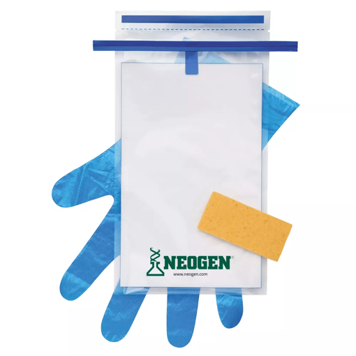 Esponjas Hidratadas con Letheen Broth con guantes HS10LET2G x 100 u.