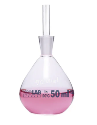 Picnómetro calibrado