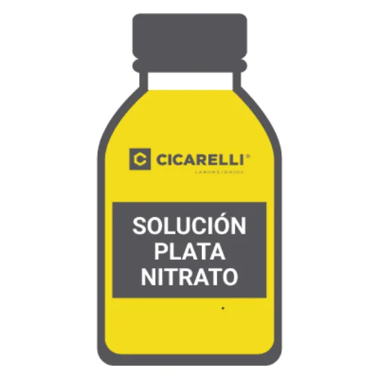Solución Plata Nitrato Pro-Análisis x 1000ml CAS 7761-88-8