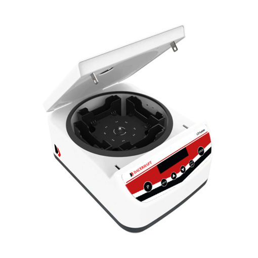 Centrífuga de mesa con rotor para 4 microplacas de PCR (96 pocillos) LD 4-plate