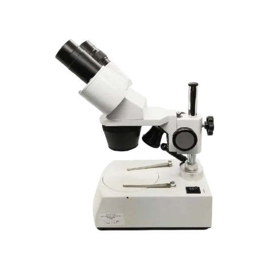 Lupa Binocular estereoscópica con doble iluminación, 20/40X ST30 2L