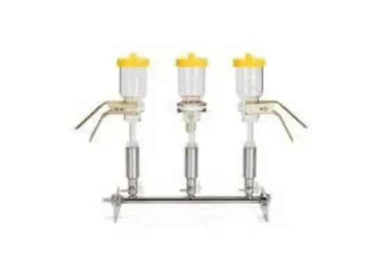 Kit Combisart 03, 3 soportes para vasos de 250 ml (16307)