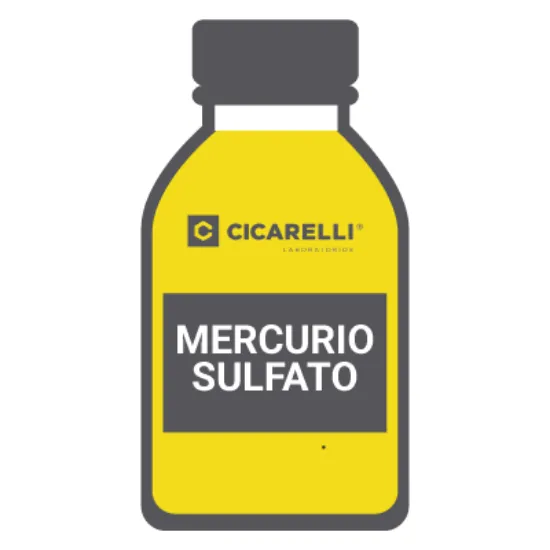 Mercurio Sulfato Pro-Análisis (ACS) CAS 7783-35-9