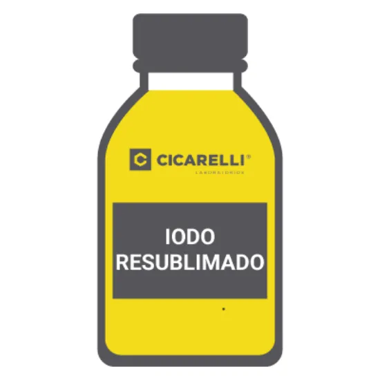 Iodo Resublimado Pro-Análisis (ACS) CAS 7553-56-2