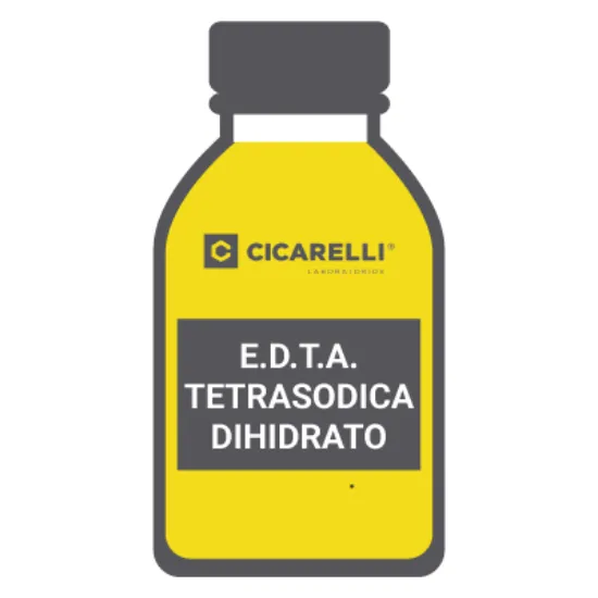E.D.T.A. Tetrasodica Dihidrato - Reactivo Quimico CAS 64-02-8