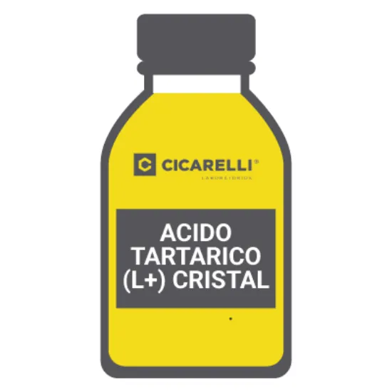 Acido Tartarico (L+) Cristal Pro-Análisis (ACS) CAS 87-69-4