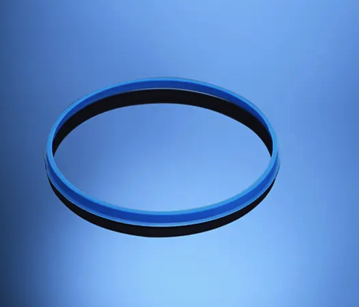Anillo de vertido azul