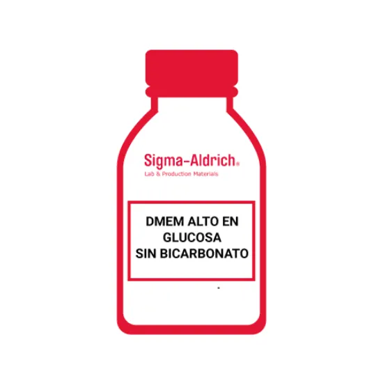 DMEM alto en glucosa sin bicarbonato