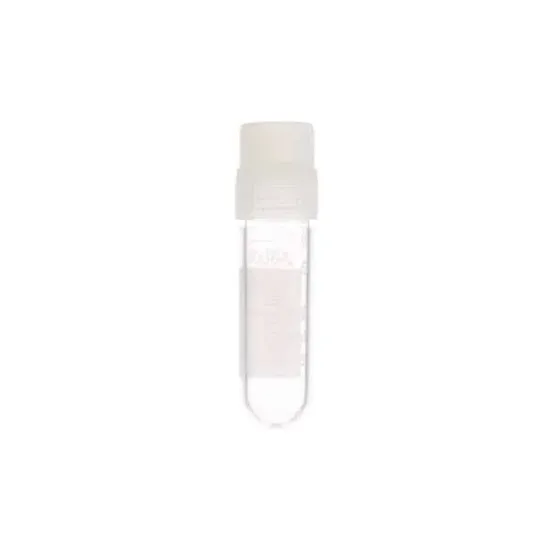 Tubo criovial 2,0ml rosca externa, auto portante esteril GAMMA x 1000u.