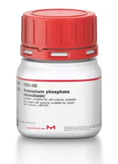 Fosfato de Potasio Monobasico Polvo ≥99.0% x 100g.