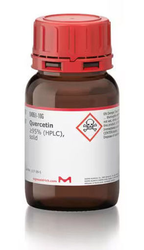 Quercetina, ≥95% (HPLC) sólido x 10g.