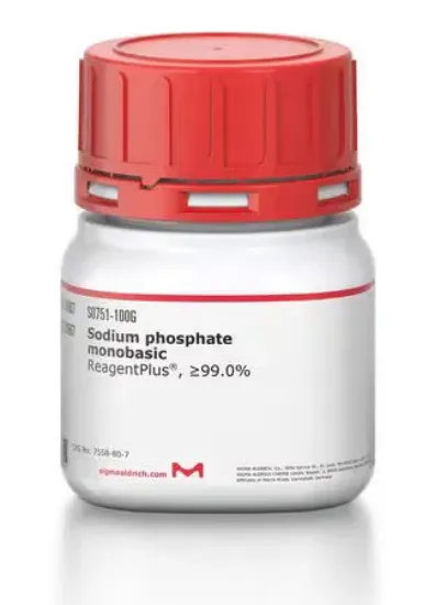 Fosfato de Sodio Monobasico ReagentPlus, ≥99.0% x 100g.