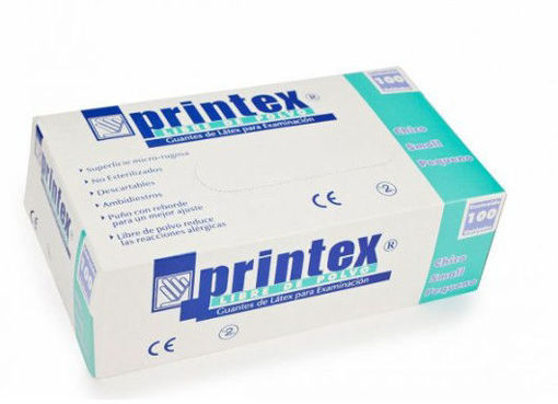 Guantes de latex  sin polvo