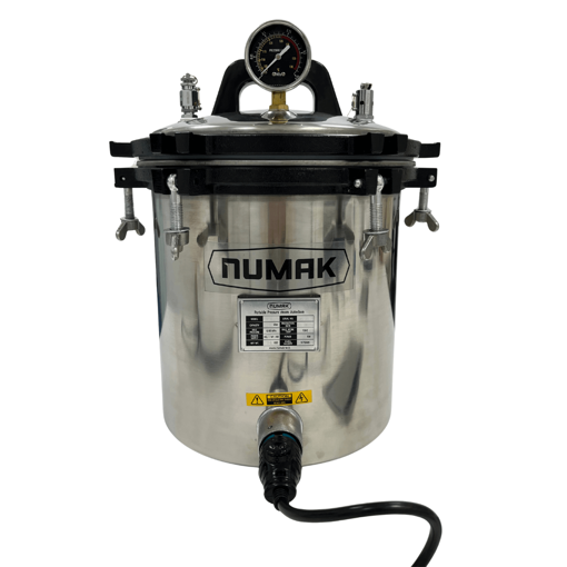 Autoclave portátil eléctrico de 18 litros, uso manual APN-18