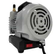 Bomba de vacío, de una etapa, con vacuómetro, tamaño chico