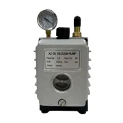 Bomba de vacío, de una etapa, con vacuómetro, tamaño chico