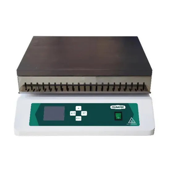 Plancha Calefactora digital placa de grafito