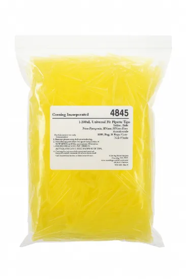 Tips Corning de 1-200μl, no estéril en bolsa x 1000u.