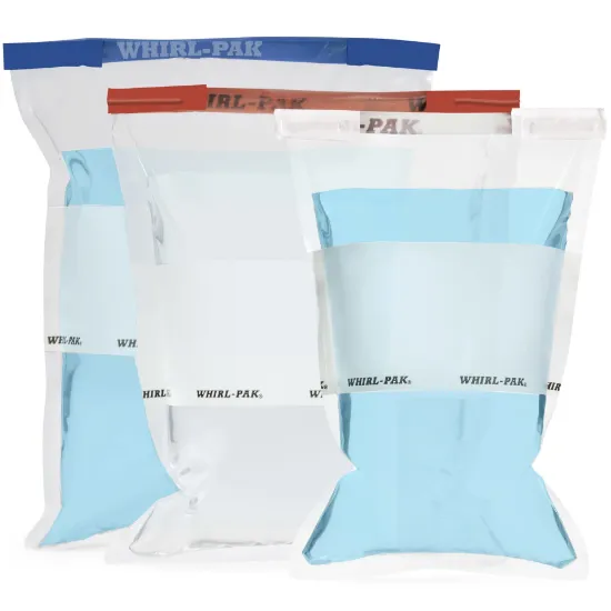 Bolsas estériles para escribir con cintas de color