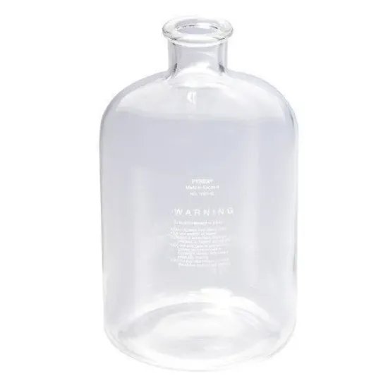 Frasco de vidrio para suero Pyrex