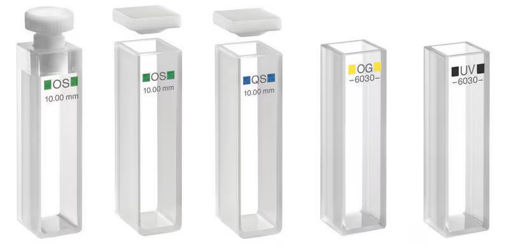 Cubeta Macro Vidrio óptico especial 360-2500 nm