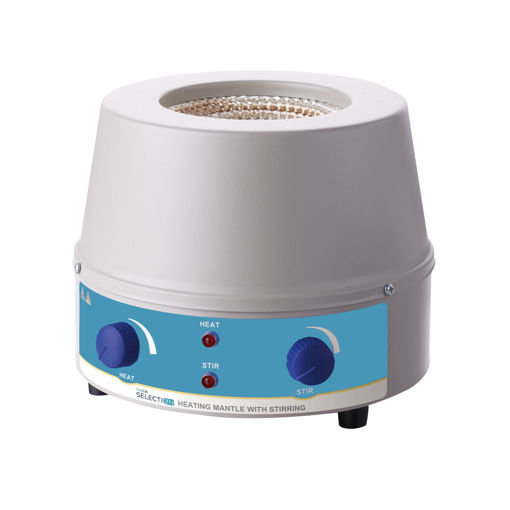 Manta calefactora con agitación magnética regulación de temperatura hasta 380°C