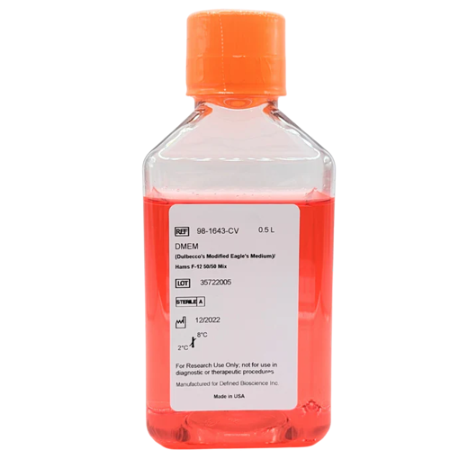 DMEM/F12 Medio basal x 500ml