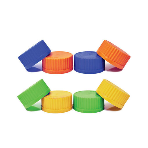 Tapa a rosca autoclavable a 140ºC de polipropileno GL45