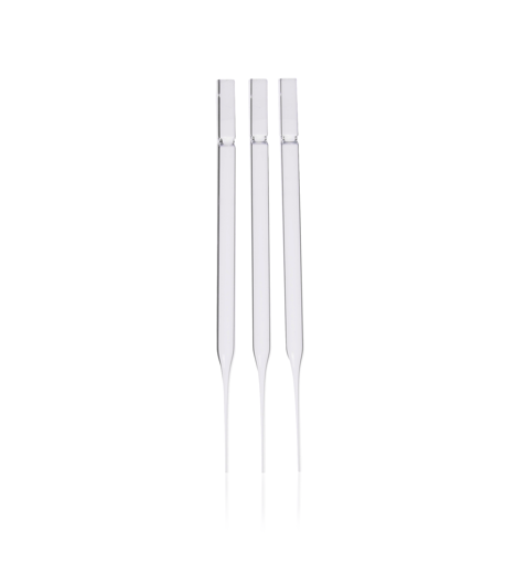 Pipetas Pasteur de vidrio x 200u.