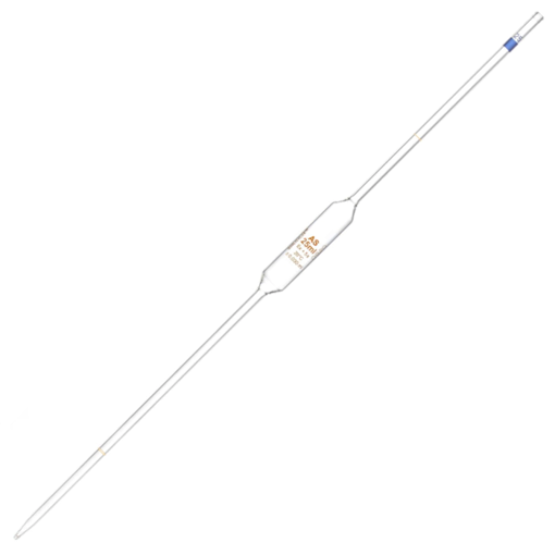 Pipetas de vidrio volumétricas 2 aforos con certificado de lote